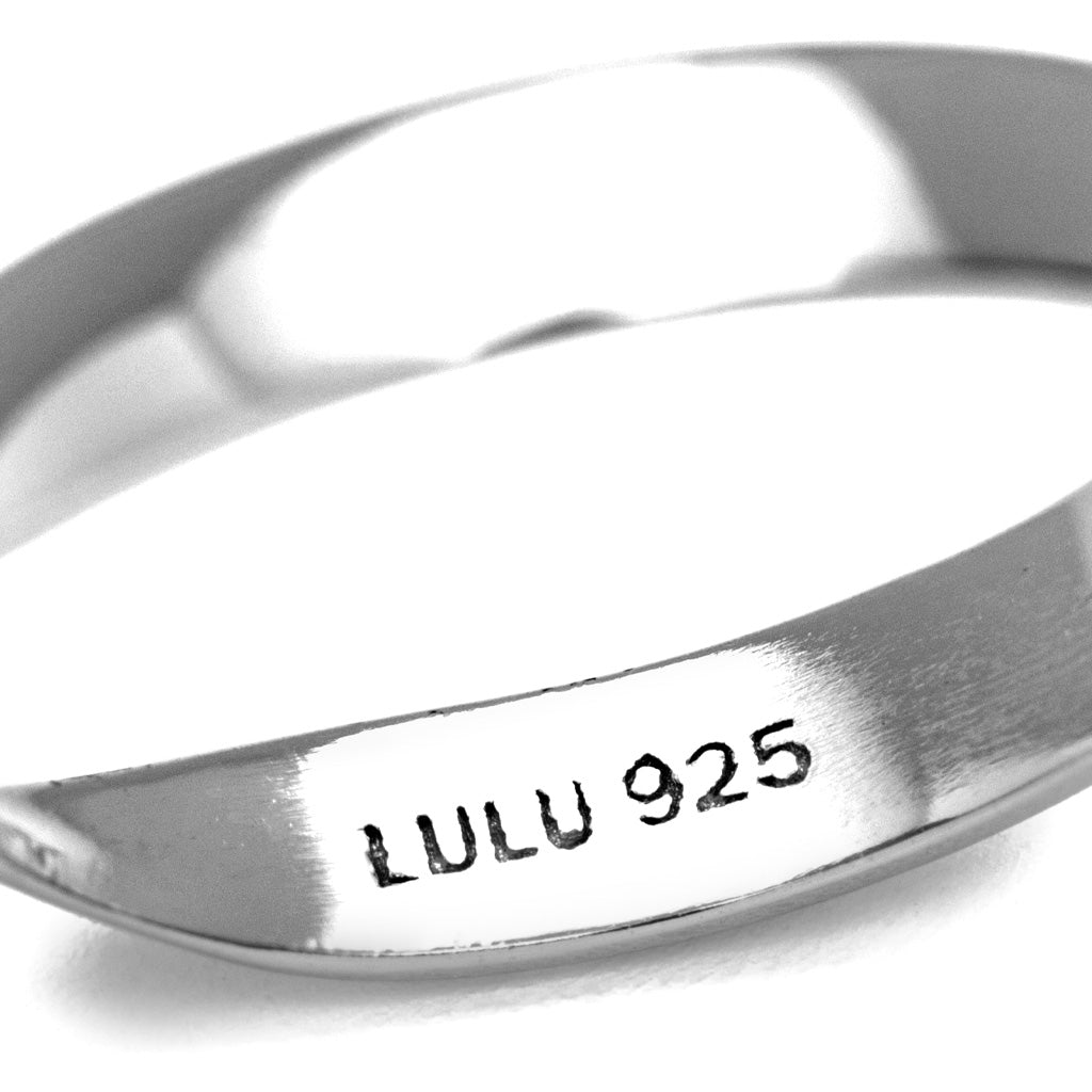 LULU Copenhagen 180 Ring Rings Silver