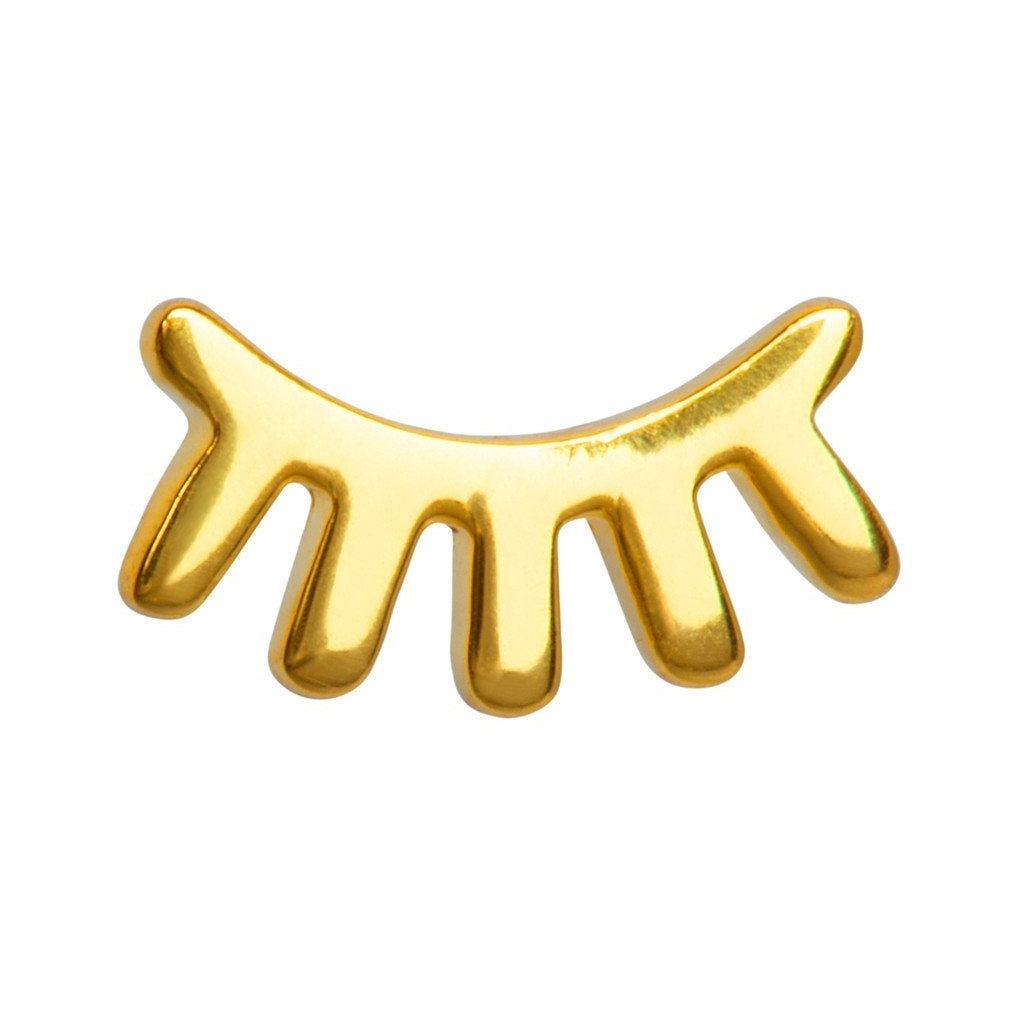LULU Copenhagen Blink earring 1 pcs shiny Ear stud, 1 pcs Gold plated
