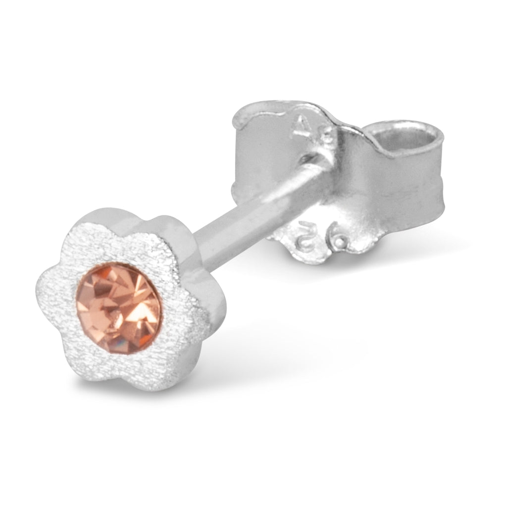 LULU Copenhagen Blomst earring 1 pcs Ear stud, 1 pcs Peach
