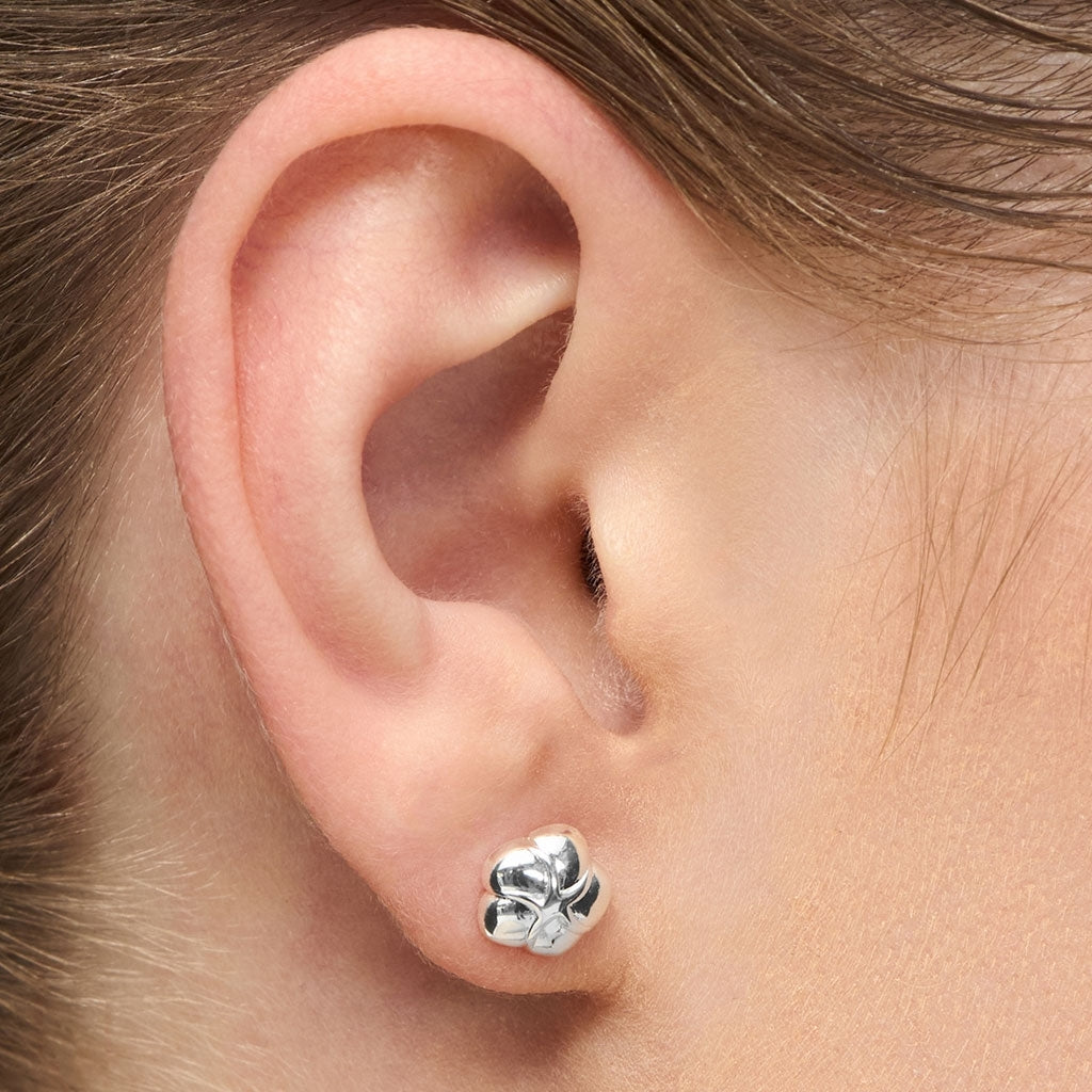 LULU Copenhagen Bloom earring 1 pcs Ear stud, 1 pcs Silver Plated
