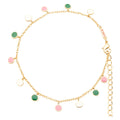 Boho Bracelet gold plated - Green