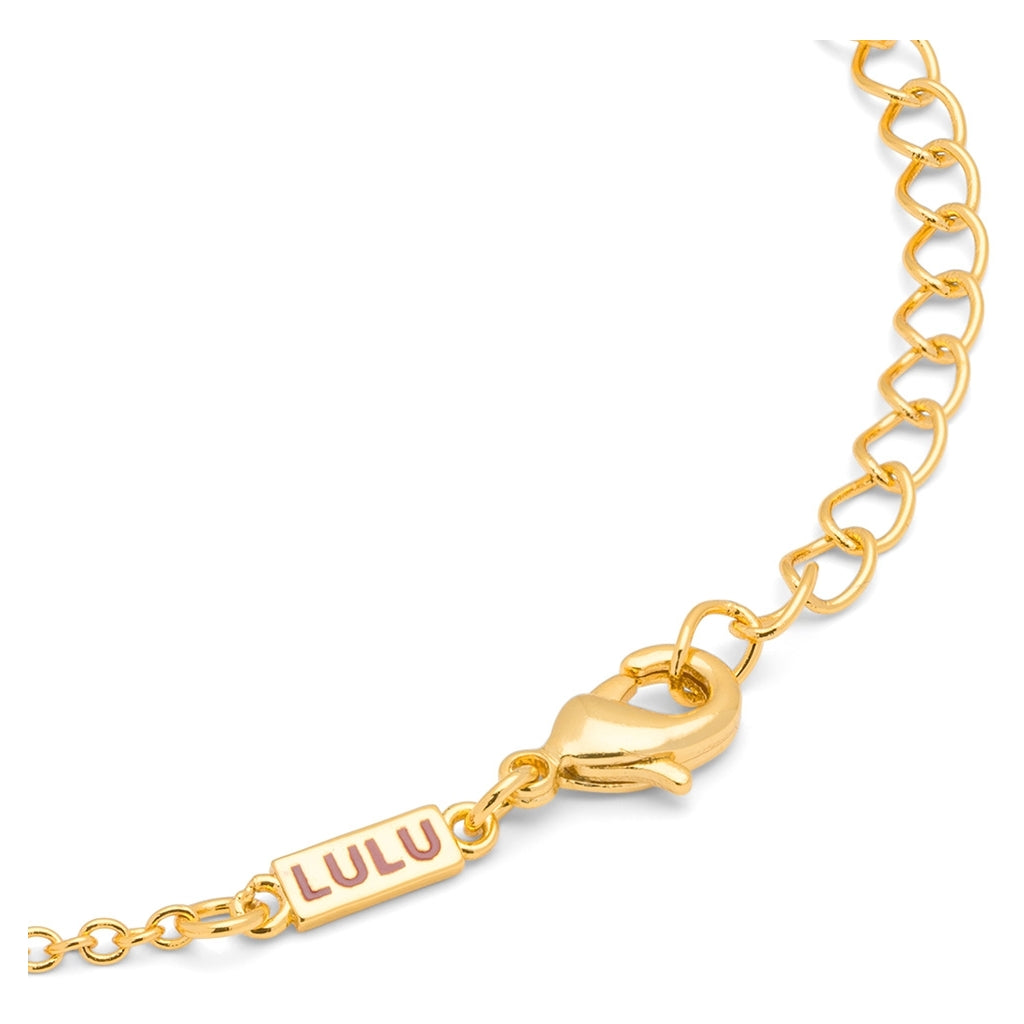 LULU Copenhagen Boho Bracelet gold plated Bracelets Skyride Blue/Seasalt Green