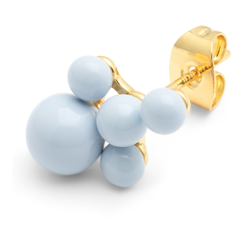 LULU Copenhagen Bouquet Cloud earring 1 pcs Ear stud, 1 pcs Skyride Blue