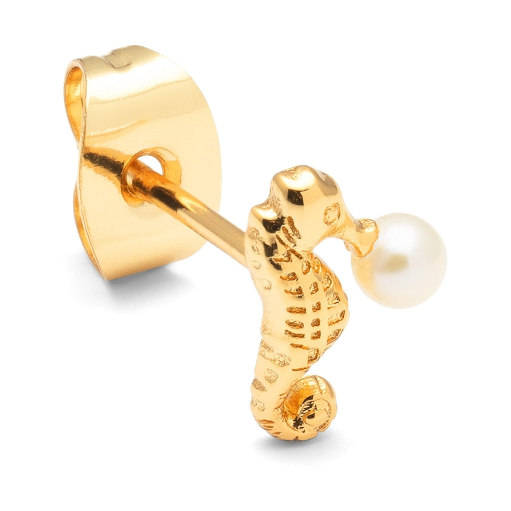 LULU Copenhagen Bubblegum earring 1 pcs Ear stud, 1 pcs Gold plated