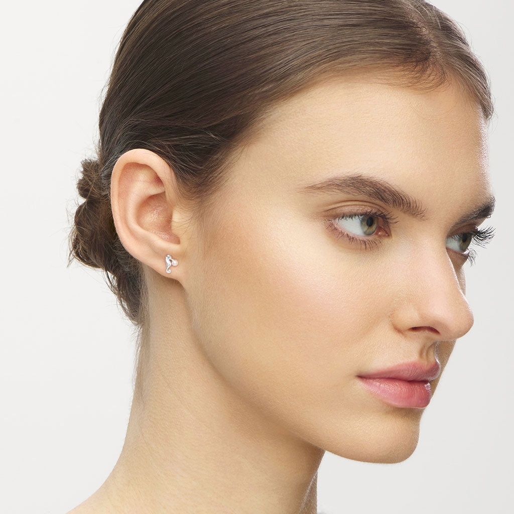 LULU Copenhagen Bubblegum earring 1 pcs - Silver Plated Ear stud, 1 pcs Silver Plated
