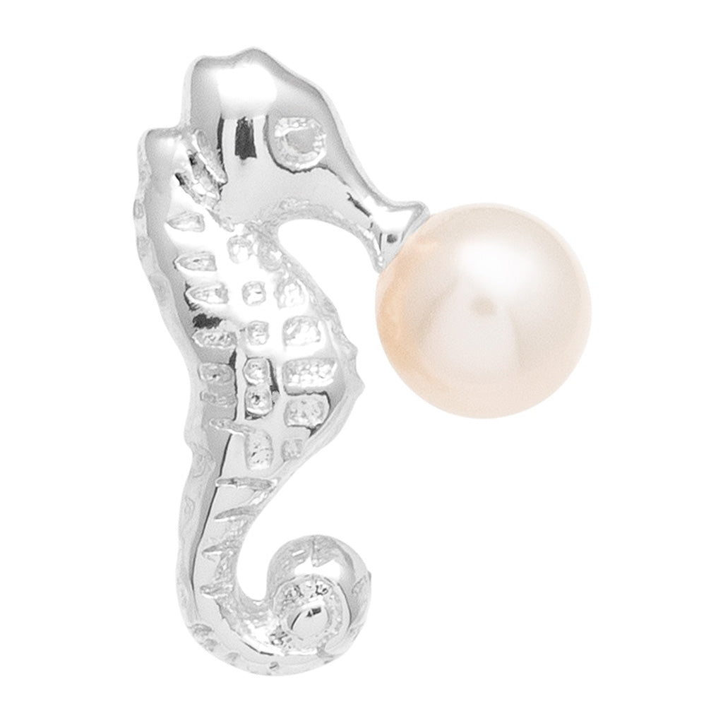 LULU Copenhagen Bubblegum earring 1 pcs - Silver Plated Ear stud, 1 pcs Silver Plated