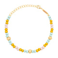 Color Ball Bracelet Summer gold plated - Gold plated