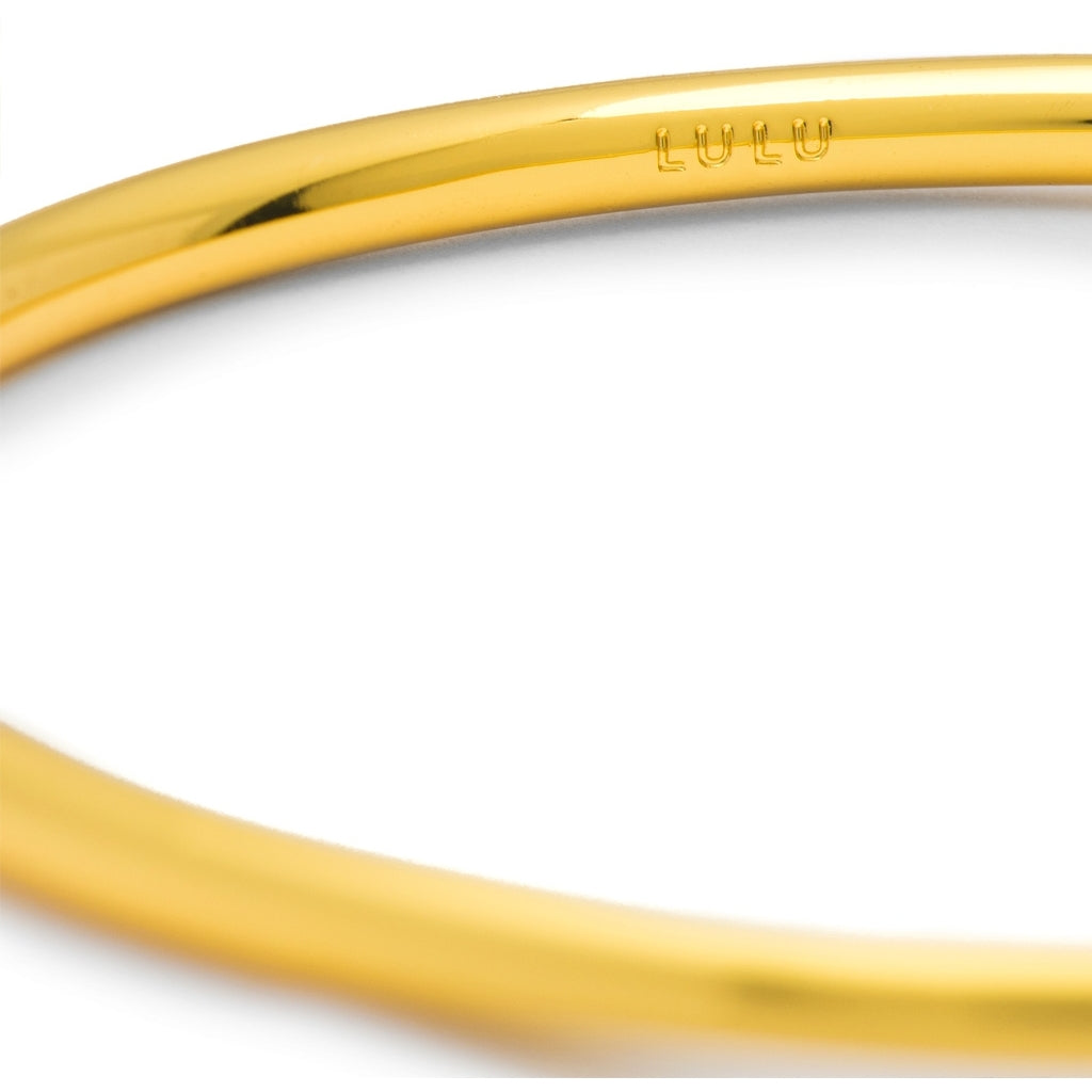 LULU Copenhagen Color Bangle Bracelets Gold plated