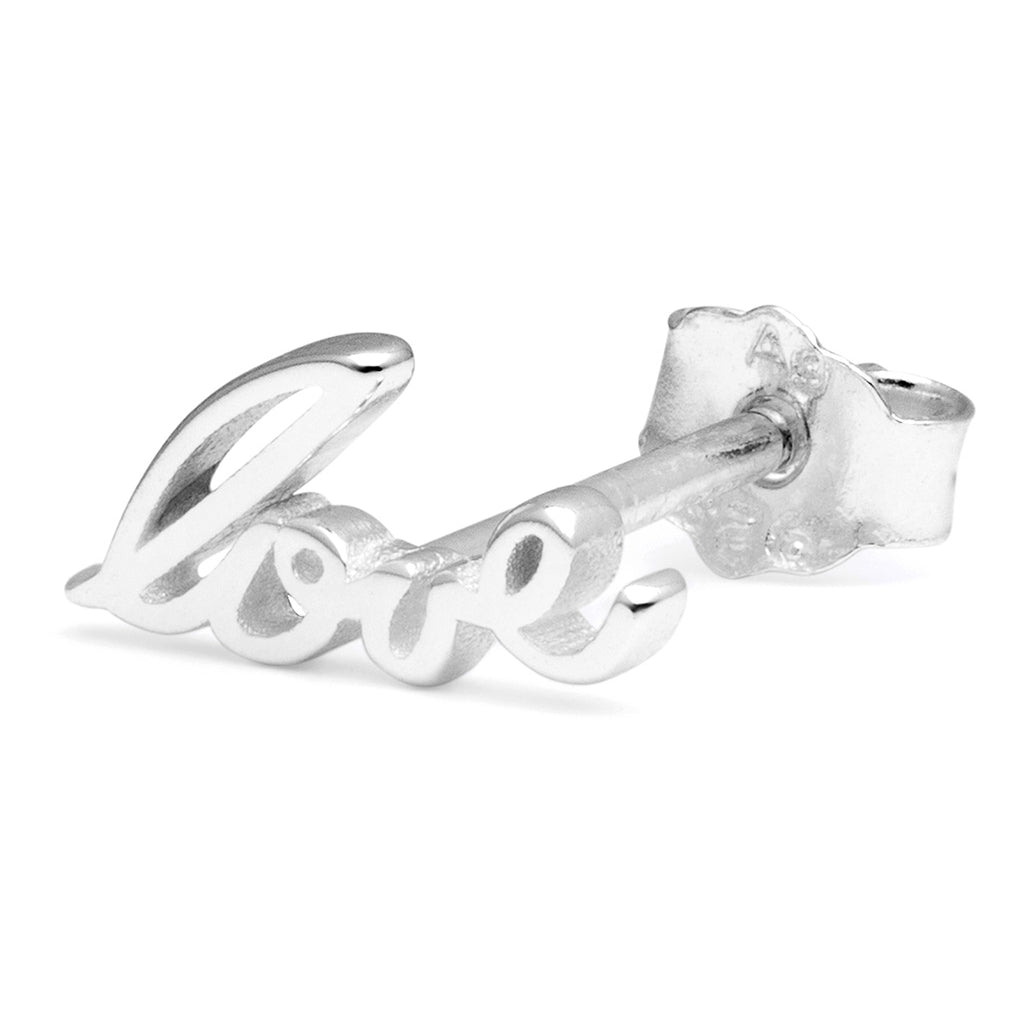 LULU Copenhagen For My Love earring 1 pcs Ear stud, 1 pcs Silver