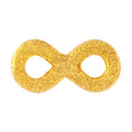 Infinity earring 1 pcs - Gold plated