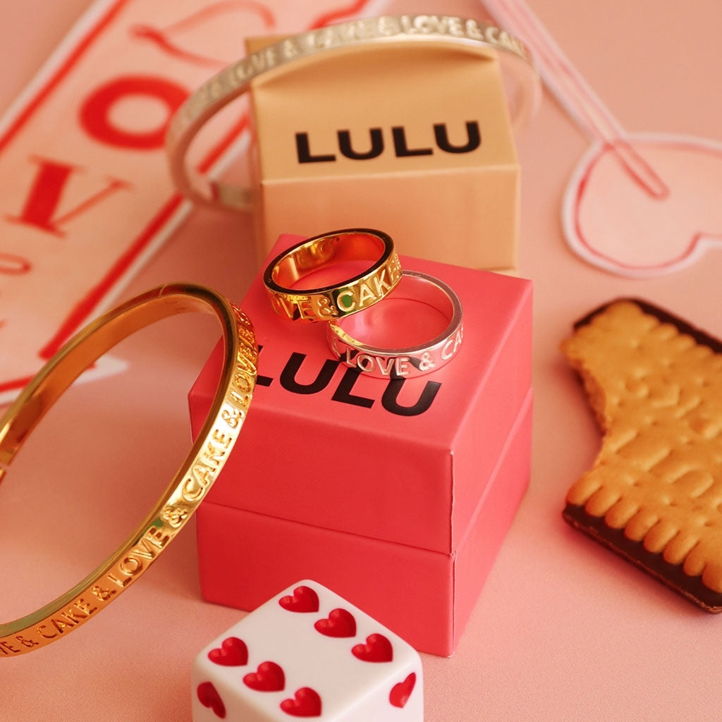 LULU Copenhagen Love & Cake Bangle - Silver Plated Bracelets Silver Plated