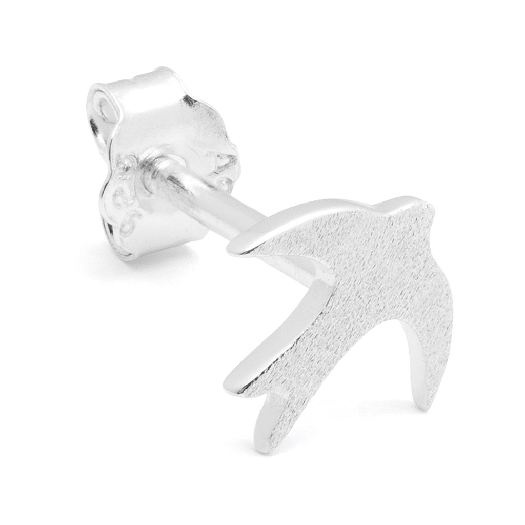 LULU Copenhagen Swallow earring 1 pcs Ear stud, 1 pcs Silver